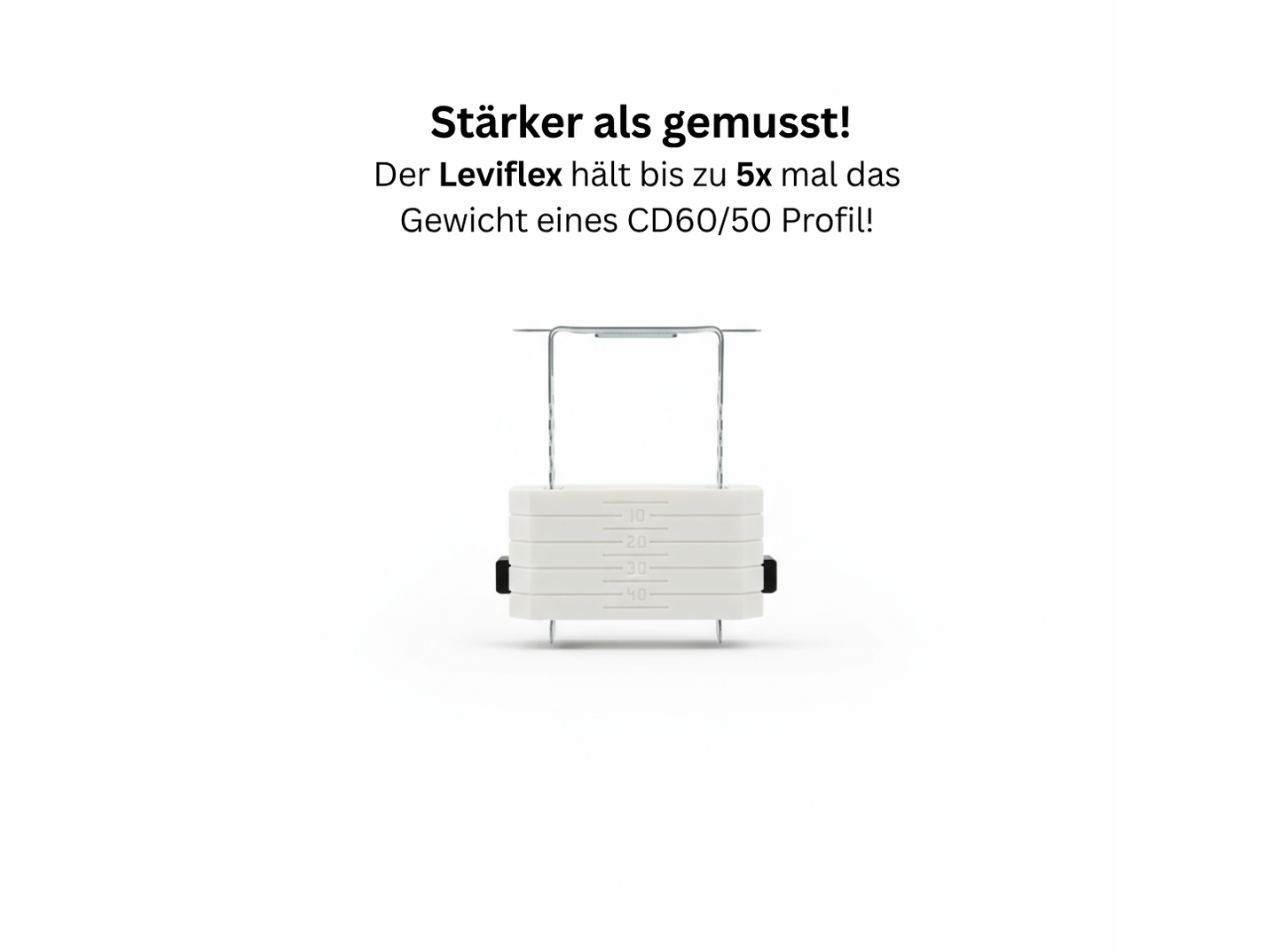 LeviFIX Nivelliersystem für abgehängte Decken CD60
